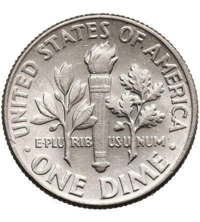 USA. 1 Dime 1964, Philadelphia, “Roosevelt Silver Dime”