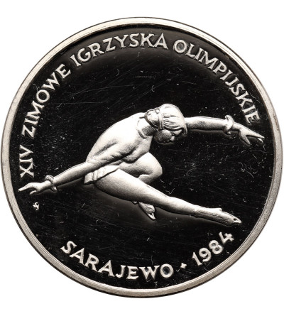 Polska, PRL. 200 złotych 1984, XIV Zimowe Igrzyska Olimpijskie, Sarajewo 1984