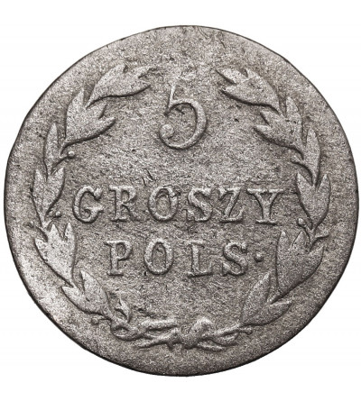 Polska, Królestwo Kongresowe. 5 groszy 1820 IB, Warszawa, Aleksander I