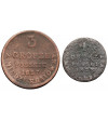 Poland. The Congress Kingdom. Set 1 & 3 Polish Copper Grosz 1823 IB, 1827 IB, Warsaw