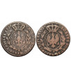 Poland. Prussian partition, South Prussia. Friedrich Wilhelm II, 1786–1797. Set 2 x Trojak 1797, 1797 B, Breslau