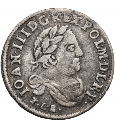 Polska, Jan III Sobieski 1674-1696. Szóstak 1683, Leliwa / TLB, Bydgoszcz