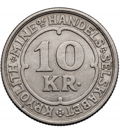 Greenland. 10 Kroner 1922