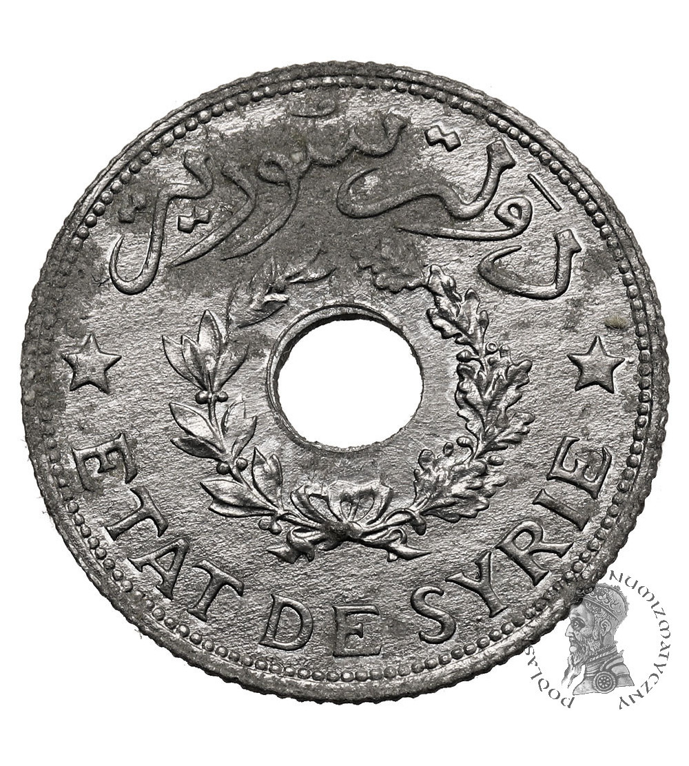 Syria, French protectorate. 1 Piastres 1940 (a) - Zinc