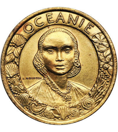 Francja. Medal 1931, Międzynarodowa Wystawa Kolonialna, Paryż, Oceania