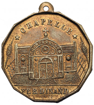 France. Medal 1842 commemorating the death of the Duke of Orléans, Chapelle Ferdinand