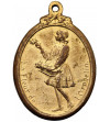 Belgium. Medal /pendant “La fleur de l'orphelin” commemorating war orphans, Godefroid Devreese