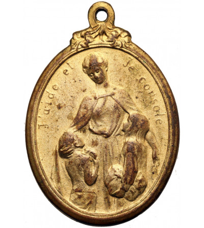 Belgium. Medal /pendant “La fleur de l'orphelin” commemorating war orphans, Godefroid Devreese