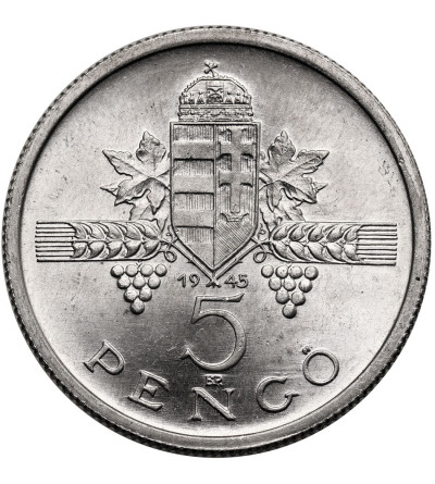 Hungary. 5 Pengo 1945 BP