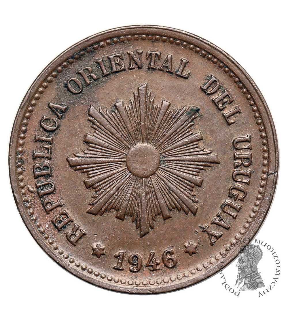 Uruguay. 5 Centesimos 1946 So