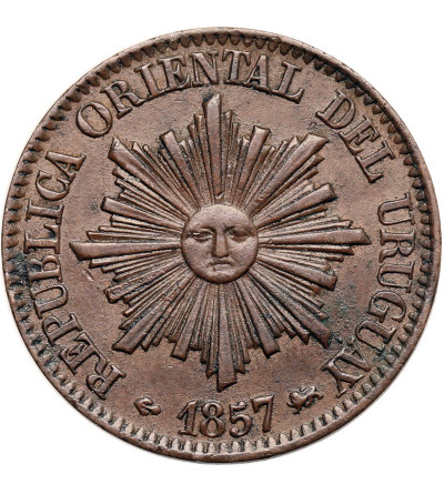 Uruguay. 5 Centesimos 1857 D