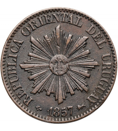 Uruguay. 5 Centesimos 1857 D