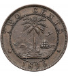 Liberia. 2 Cents 1896 H