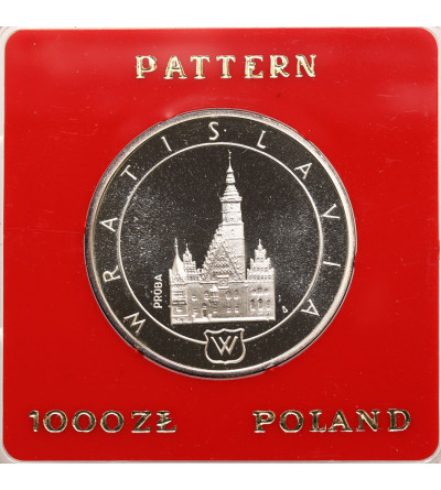 Polska, PRL (1952-1989). 1000 złotych 1987, Wratislavia - Próba