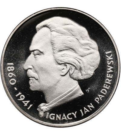 Poland, PRL (1952-1989). 100 Zlotych 1975, Ignacy Jan Paderewski