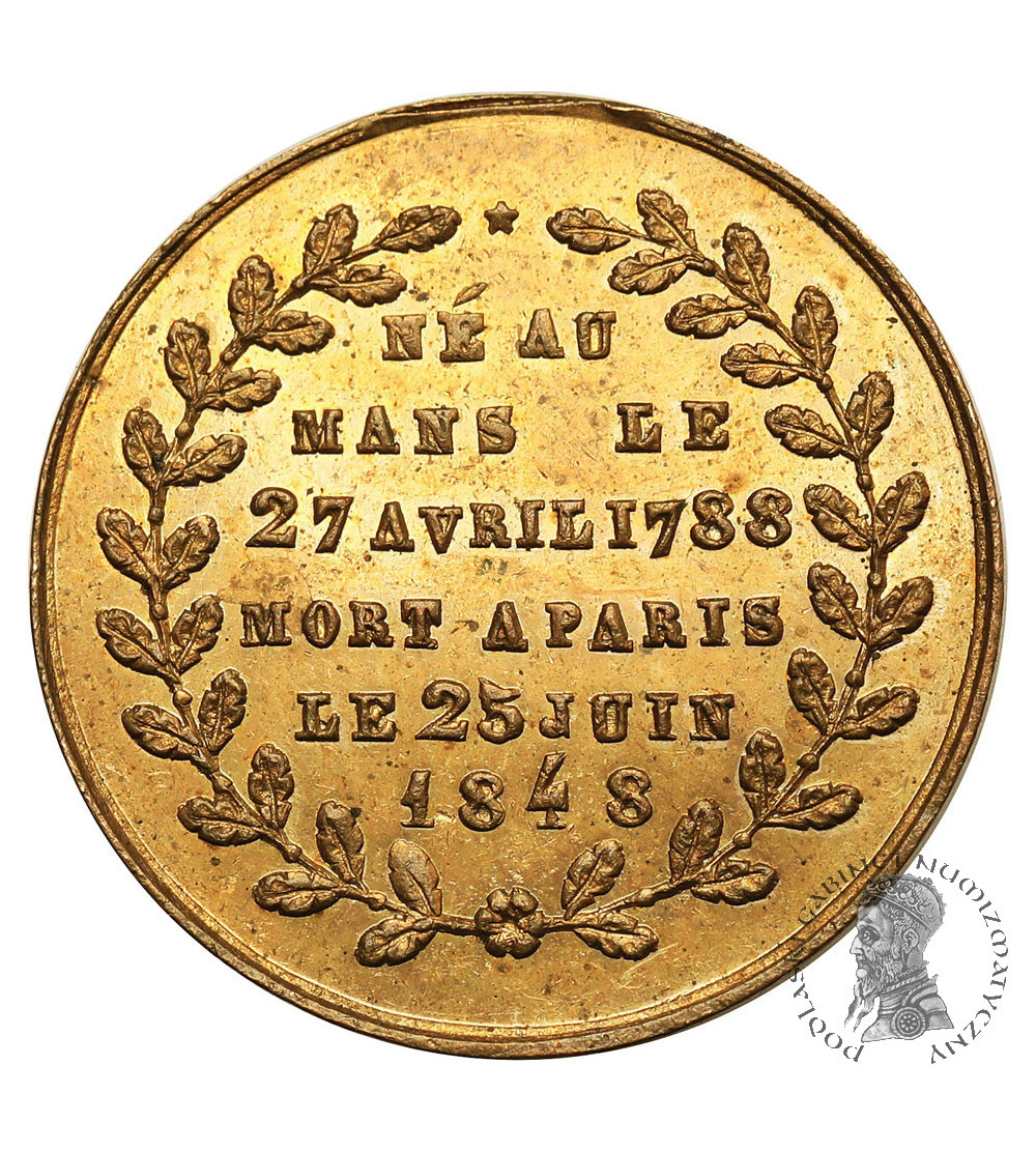 France. Medal 1848 to commemorate the death of General Negrier