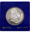 Poland, PRL (1952-1989). 500 Zlotych 1986, Owl with young, Environmental Protection series