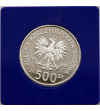 Polska, PRL (1952-1989). 500 złotych 1986, Sowa z młodymi, seria Ochrona Środowiska