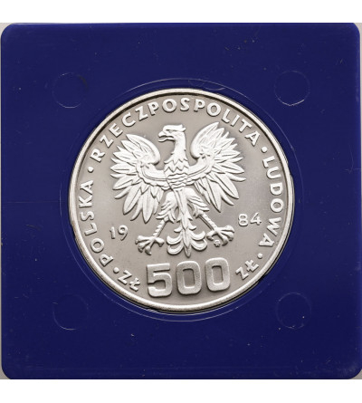 Polska, PRL (1952-1989). 500 złotych 1984, Łabędź, seria Ochrona Środowiska