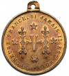 France, Henry V. Medal 1870, “DIEU LE VEUT. LA FRANCE LE VOUDRA”, Heureuse France, si jamais il est roi