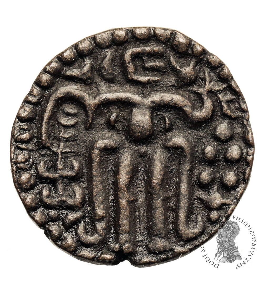 Ceylon (Sri Lanka), Bhuvanaika Bahu, 1273-1302. AE Kahavanu (Massa), bez daty