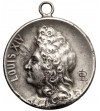 Francja. Medal jednostronny bez daty, Louis XIV