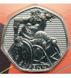 Great Britain. 50 Pence 2011, Wheelchair Rugby, Series: 2012 Summer Olympics - BU