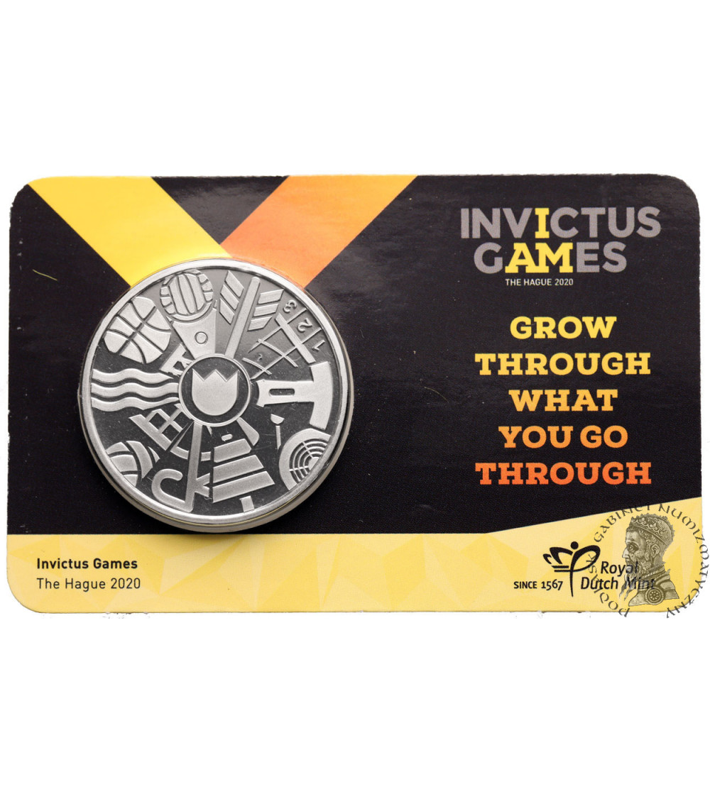 Holandia / Niderlandy. Medal 2020 Invictus Games, Haga