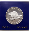 Poland, PRL (1952-1989). 100 Zlotych 1978, Beaver, Environmental Protection series