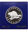 Polska, PRL (1952-1989). 100 złotych 1978, Bóbr, seria Ochrona Środowiska