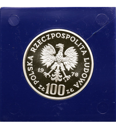 Polska, PRL (1952-1989). 100 złotych 1978, Bóbr, seria Ochrona Środowiska