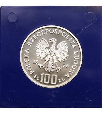 Polska, PRL (1952-1989). 100 złotych 1978, Bóbr, seria Ochrona Środowiska