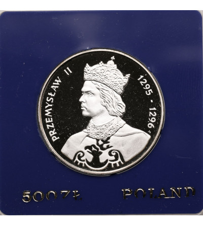 Poland, PRL (1952-1989). 500 Zlotych 1985, Przemyslaw II