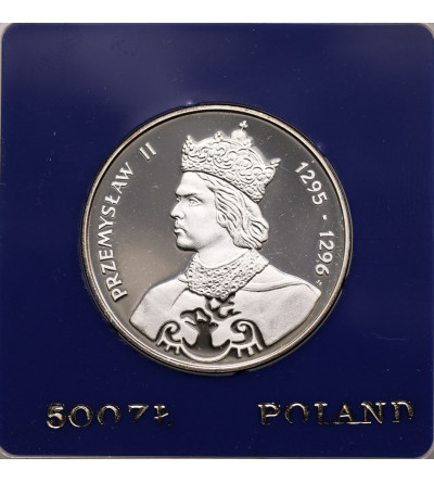 Poland, PRL (1952-1989). 500 Zlotych 1985, Przemyslaw II