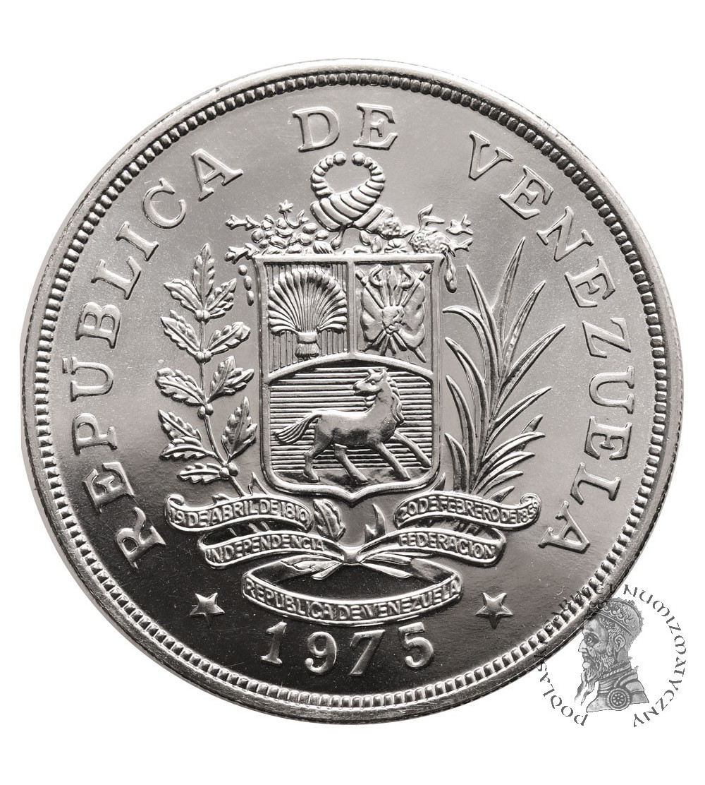 Wenezuela. 50 Bolivares 1975, pancernik