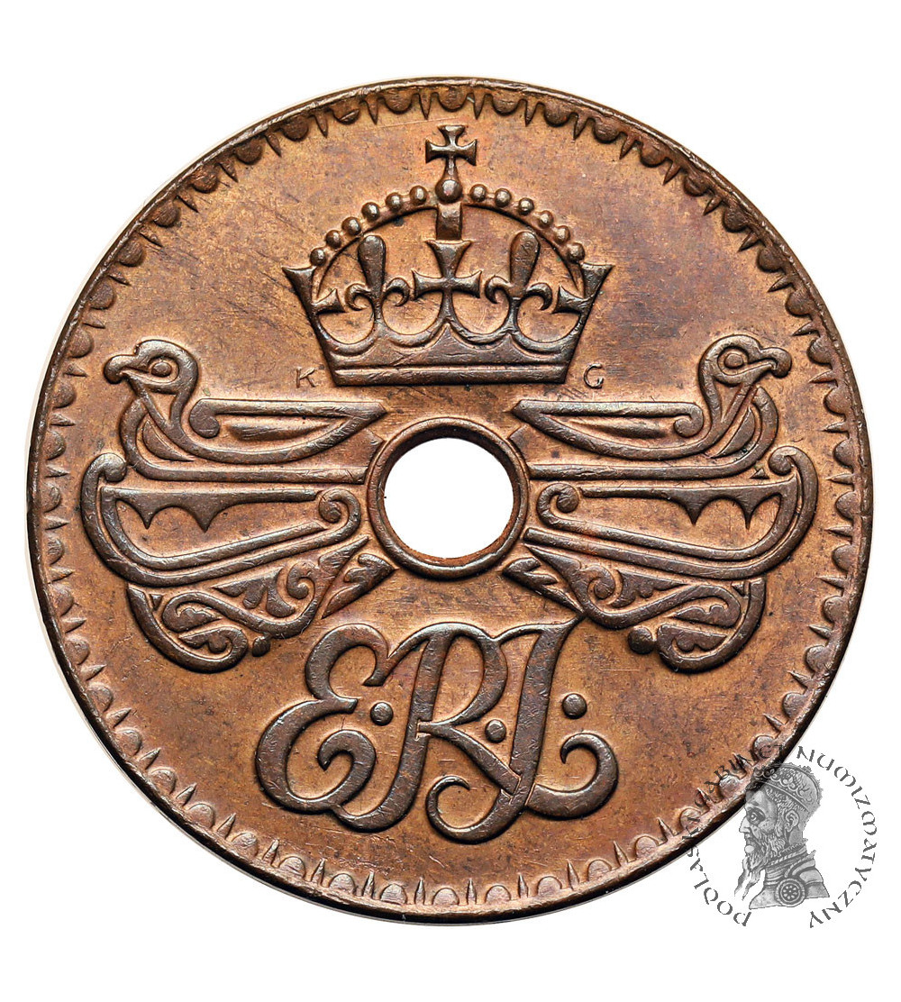 New Guinea. 1 Penny 1936 KG, Edward VIII (1936)