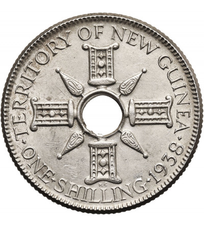 New Guinea. 1 Shilling 1938 KG, George VI (1936-1952)