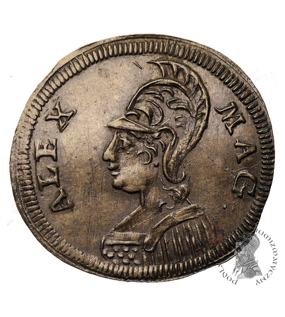 Germany, Nuremberg. Token (Rechenpfennig) ALEX MAG (Alexander the Great), series: Diane the Huntress