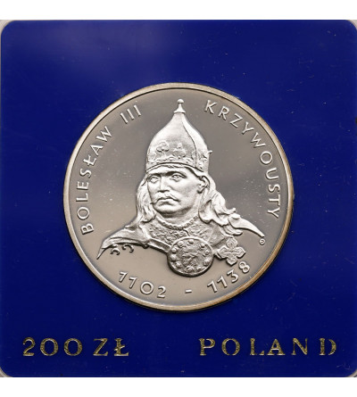 Poland, PRL (1952-1989). 200 Zlotych 1982, Boleslaus III Wrymouth