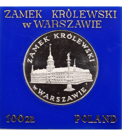 Polska, PRL (1952-1989). 100 złotych 1975, Zamek Królewski w Warszawie