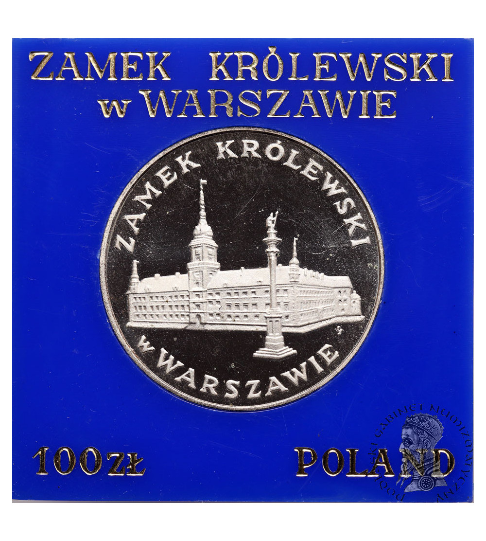 Poland, PRL (1952-1989). 100 Zlotych 1975, Royal Castle in Warsaw