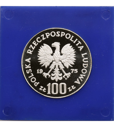 Polska, PRL (1952-1989). 100 złotych 1975, Zamek Królewski w Warszawie