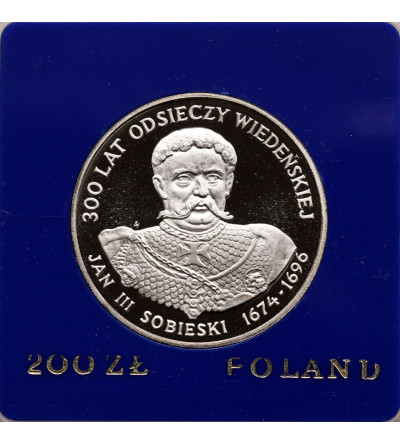 Poland, PRL (1952-1989). 200 Zlotych 1983, Jan III Sobieski