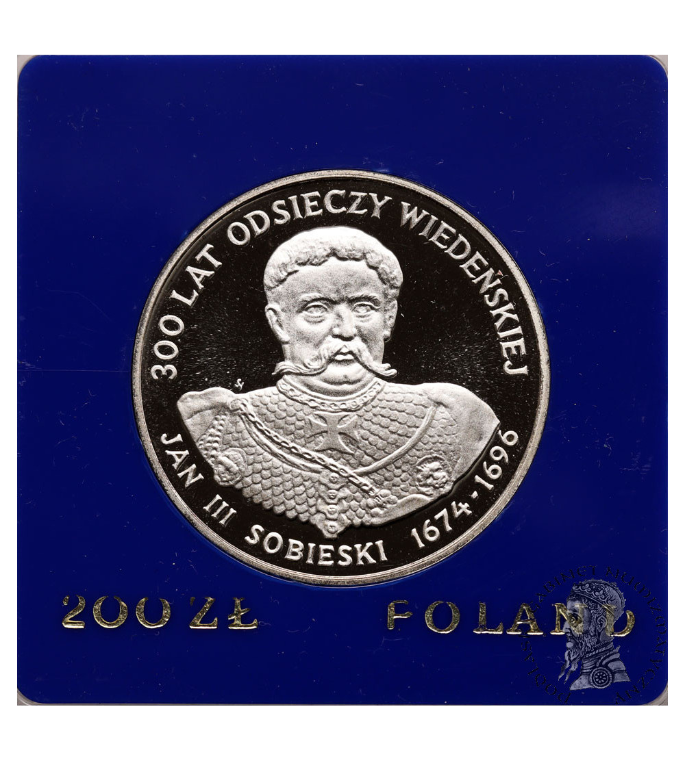 Poland, PRL (1952-1989). 200 Zlotych 1983, Jan III Sobieski