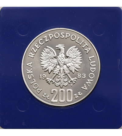 Poland, PRL (1952-1989). 200 Zlotych 1983, Jan III Sobieski