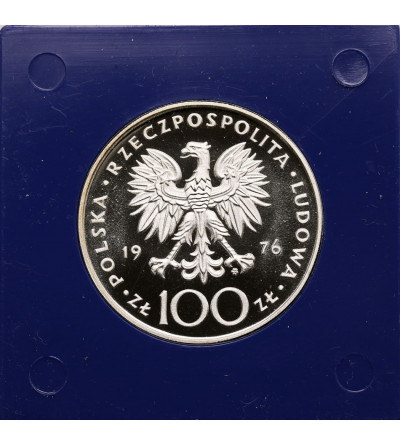 Poland, PRL (1952-1989). 100 Zlotych 1976, Kazimierz Pulaski