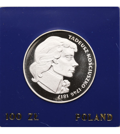 Poland, PRL (1952-1989). 100 Zlotych 1976, Tadeusz Kościuszko