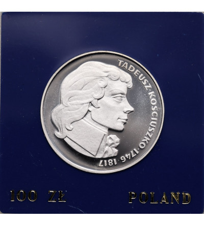 Poland, PRL (1952-1989). 100 Zlotych 1976, Tadeusz Kościuszko