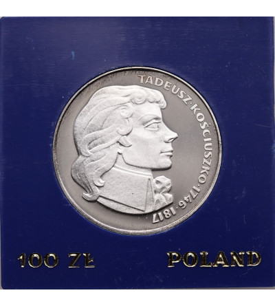 Polska, PRL (1952-1989). 100 złotych 1976, Tadeusz Kościuszko