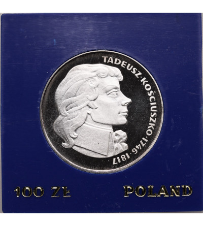 Poland, PRL (1952-1989). 100 Zlotych 1976, Tadeusz Kościuszko